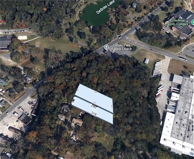 Aerial map of property with adjacent available property at 0 Cave Spring