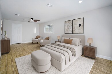 HUGE master bedroom (virtually staged)