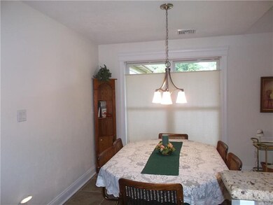 Dining Room area off the kitchen and adjacent to t