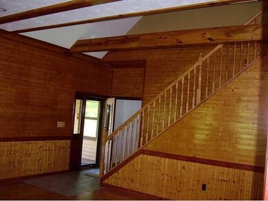 Foyer View from the living room to the entry and s