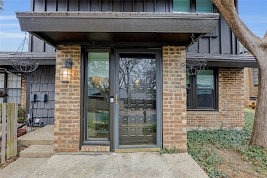 Front entry and storm door