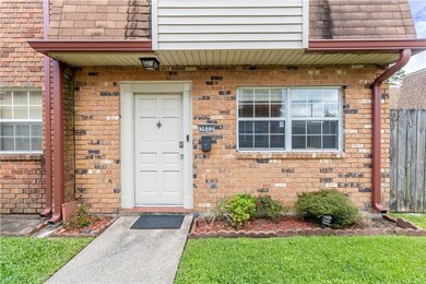 The front door of this adorable condo.