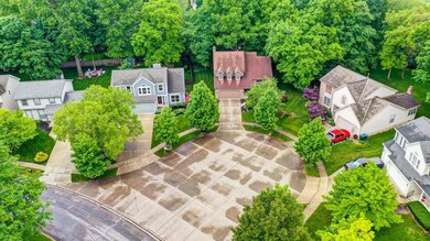 Aerial of the cul-de-sac