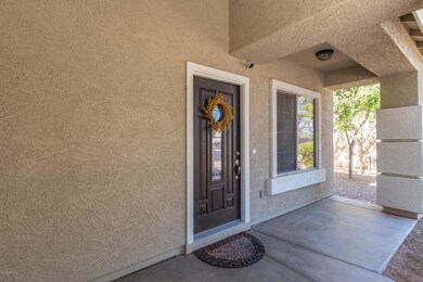 Large covered front porch