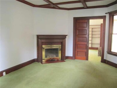 Living Room. with wood burning...