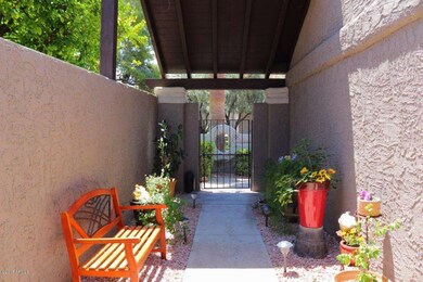 Cozy front patio