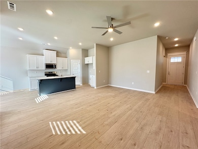 The space is designed for relaxed living and entertaining, with plenty of room to gather and socialize.
