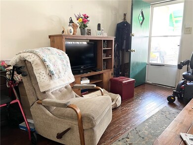 Ample natural light in living room.