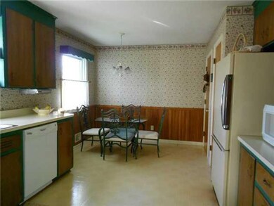 Kitchen. The large eat-in kitchen includes applian
