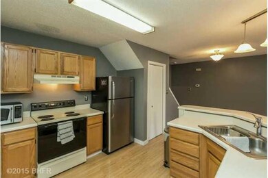 Kitchen. Open kitchen with bar seating