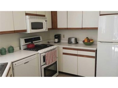 Kitchen. Fully applianced white...