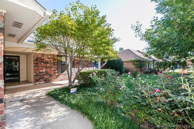 Covered front porch and entry way welcome you home
