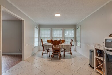 Kitchen has breakfast nook with tons of natural light!