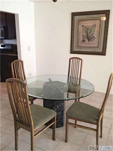 Dining area.