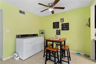 Washer dryer in unit