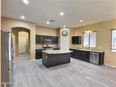 Large Kitchen with Granite Countertop