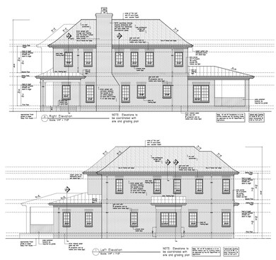 Left and Right Elevation