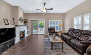 Updated Flooring and Gas Fireplace!