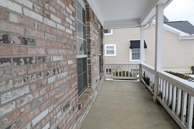 Covered front Porch