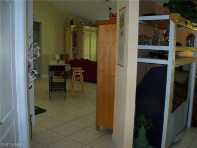The door on the left is the office/den currently u