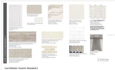 Design selections. This home is currently under co