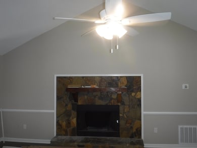 16x22 Familyroom with stone fireplace an