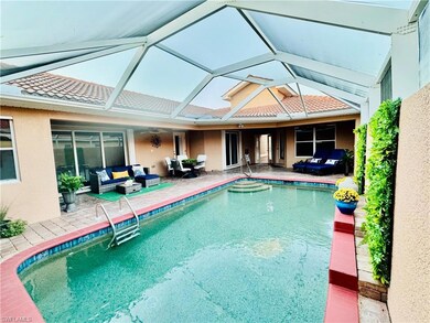 View of pool with outdoor lounge area, a patio are
