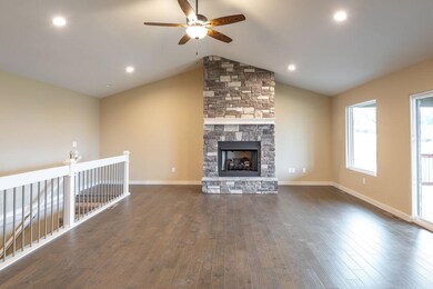 Living Room with Fireplace