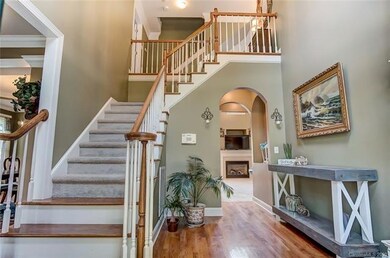 Welcoming Two-Story Foyer