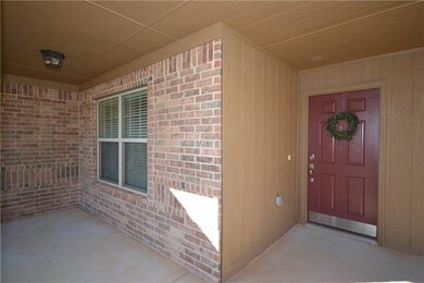 Spacious covered porch