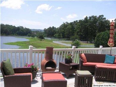 Another view from the deck showing the privacy thi