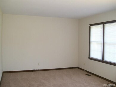 Family room with new carpet.