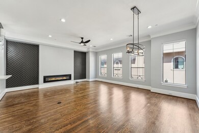 Living Room & Fireplace