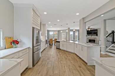 This kitchen was designed with your every convenience in mind!  Plenty of countertop space frames this open-concept SO well... letting in ALL of the light, and allowing you to stay truly connected with family and friends!