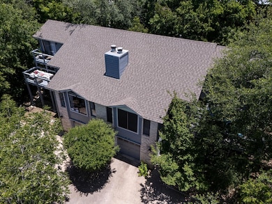 Aerial view of property and surrounding area