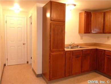 Kitchen. The remodled second floor apartment would