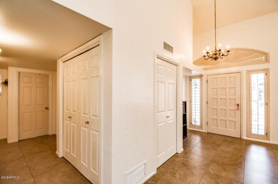 Foyer and closets
