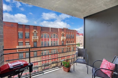 Charming private balcony