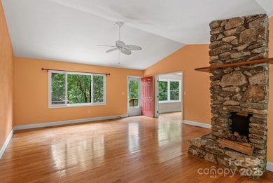 View from Dining Room into Family Room