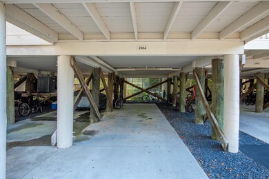 Parking underneath