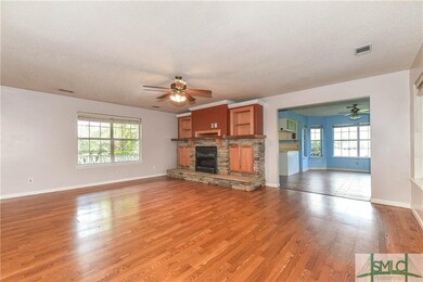 Gas Fireplace in Living Room
