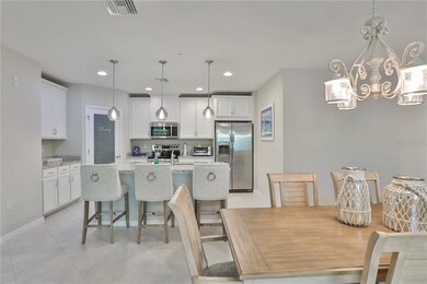 Open concept kitchen/dining