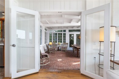 Off the kitchen and living area, you will find a b