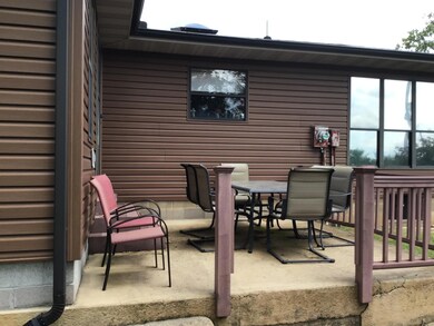 One of many seating areas