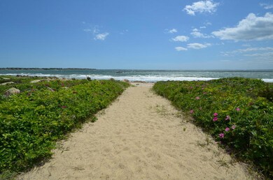 Sandy path to beach