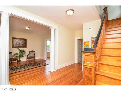 Foyer - Grand open foyer with 9+ ft ceilings, refi