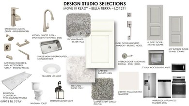 Lot 211 Color Board