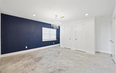 Master / Principal Bedroom with walk in closet