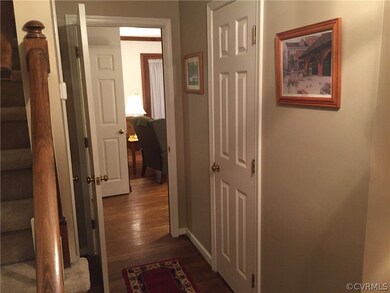Center Foyer leads to Family Room & second level.