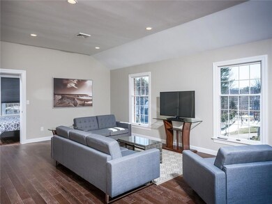 The living room offer generous space...